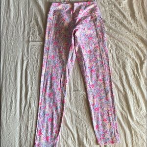 PINK leggings with pockets